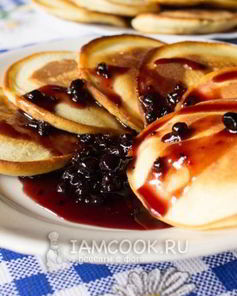 Пышные оладьи на молоке