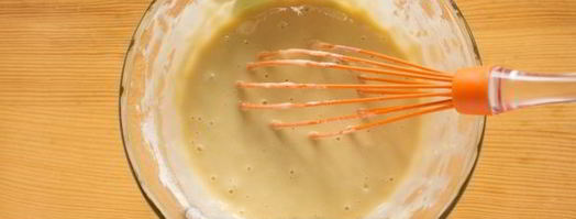 пышные оладьи на молоке. Шаг 7