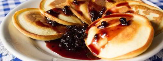 пышные оладьи на молоке. Шаг 11