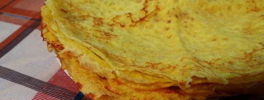 тонкие кукурузные блинчики с куркумой. Шаг 6