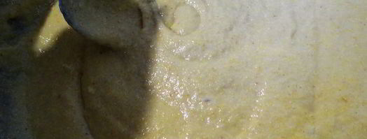 тонкие кукурузные блинчики с куркумой. Шаг 10