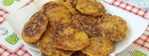 тыквенные оладьи с сырой тыквой. Шаг 13