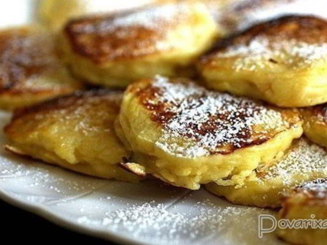 Рецепт яблочных оладий
