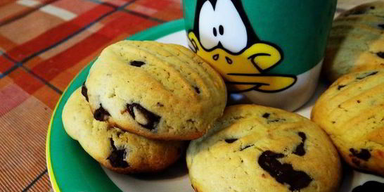 Американское печенье с шоколадными шариками