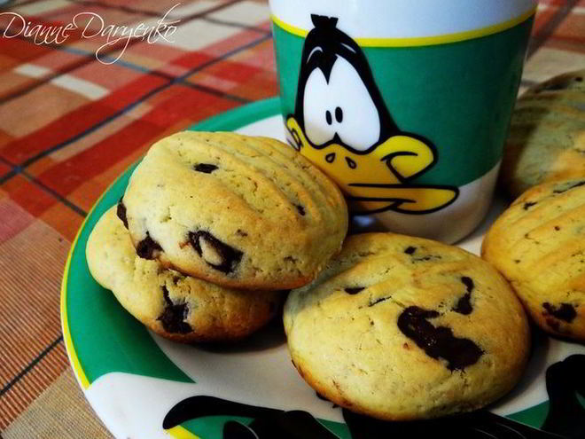 Рецепт американского печенья с шоколадными шариками