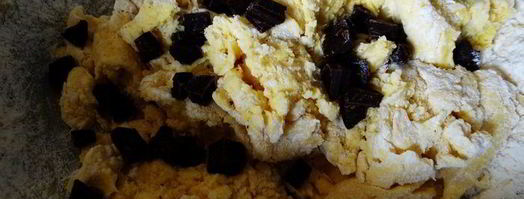 американское печенье с шоколадными шариками. Шаг 6