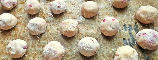 гречневое печенье с брусникой. Шаг 11