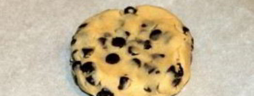 классическое печенье с шоколадом. Шаг 7