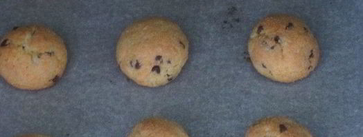 кокосовое печенье с шоколадными каплями. Шаг 5