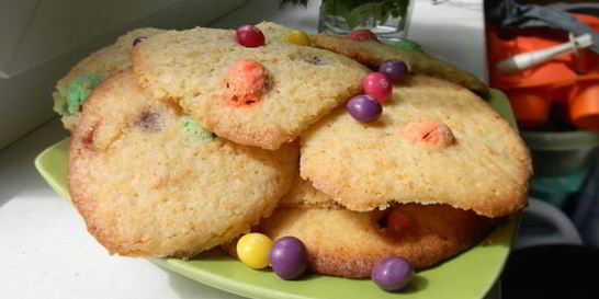 Конфетное печенье MМs