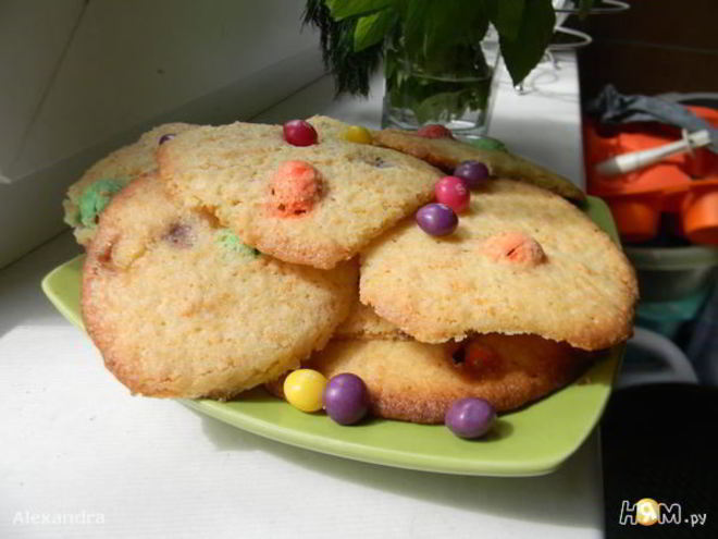 Рецепт конфетного печенья mмs