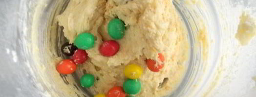 конфетное печенье mмs. Шаг 5