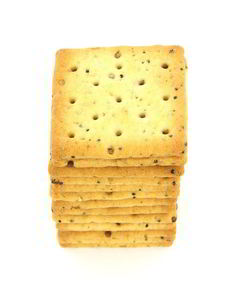 Крекеры из спельтовой муки с маком