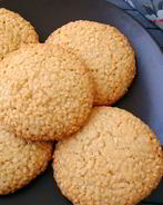 Кунжутное печенье