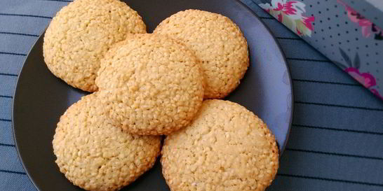 Кунжутное печенье