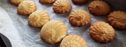 курабье со сгущенным молоком. Шаг 16