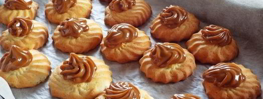 курабье со сгущенным молоком. Шаг 17