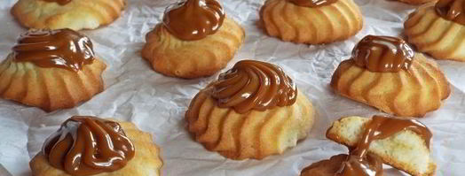 курабье со сгущенным молоком. Шаг 19