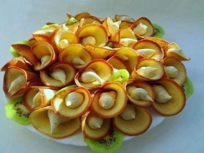 Рецепт очень вкусного и нежного печенье каллы