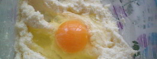 ореховое печенье с яблочной начинкой. Шаг 3