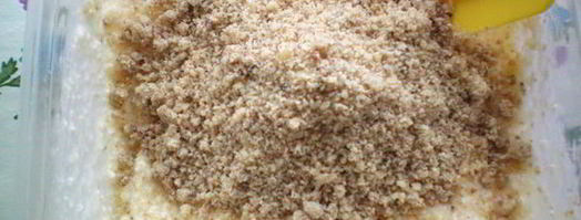 ореховое печенье с яблочной начинкой. Шаг 5