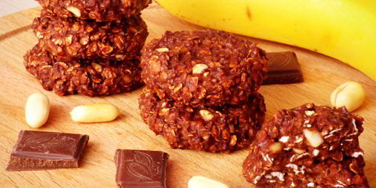 Овсяно-шоколадное печенье