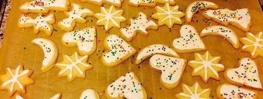 печенье holiday cookies. Шаг 10