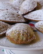 Печенье Мадлен с фисташками