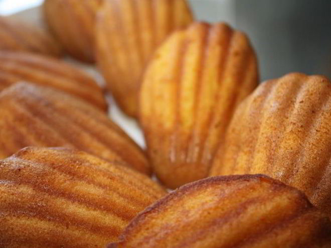 Рецепт печенье мадлена с манговыма пюре