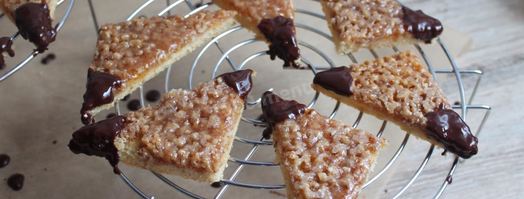 печенье ореховые уголки. Шаг 12