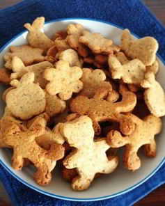 Печенье с имбирем, корицей и цедрой апельсина