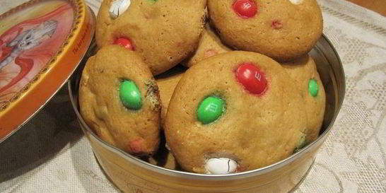 Печенье с M&Ms