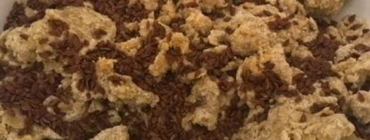 печенье с семенами льна. Шаг 3