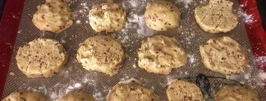 печенье с семенами льна. Шаг 5