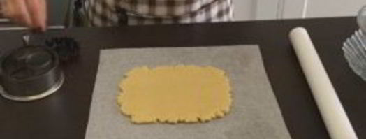 песочное печенье кольцо с арахисом. Шаг 7