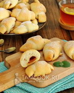 Постные рогалики