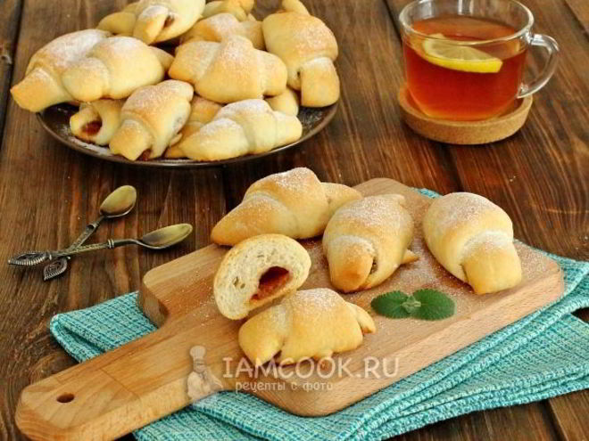 Рецепт постных рогаликов