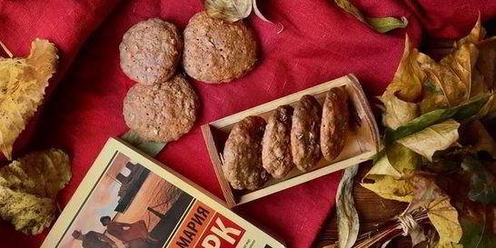 Пряное овсяное печенье