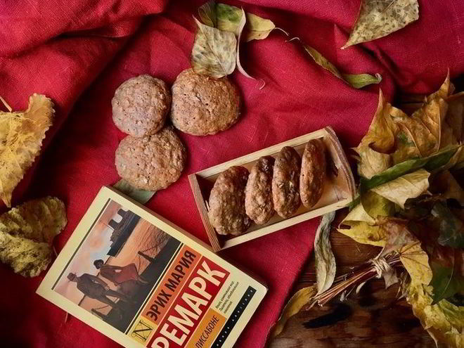 Рецепт пряного овсяного печенья