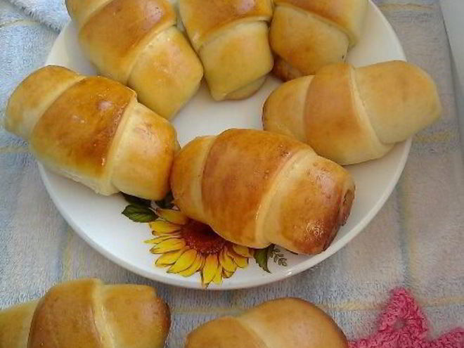 Рецепт рогаликов с сушкой