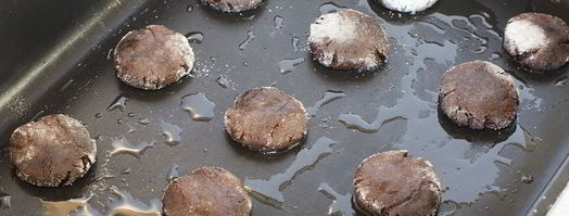 шоколадное мраморное печенье. Шаг 11