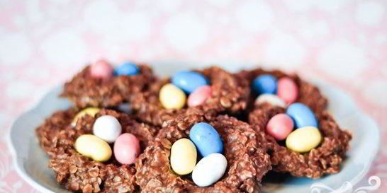 Шоколадное печенье Гнезда