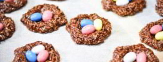 шоколадное печенье гнезда. Шаг 6