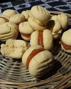 Ванильное печенье с лимонным кремом