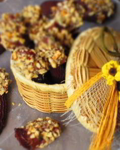 Венское шоколадное печенье с фундуком