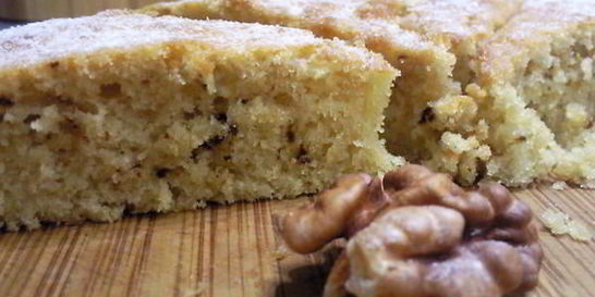 Легкий кофейный пирог на кефире