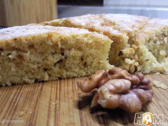 Рецепт легкого кофейного пирога на кефире