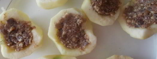 маковый пирог с карамельными яблочками. Шаг 7