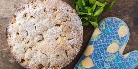 Медово-грушевый пирог