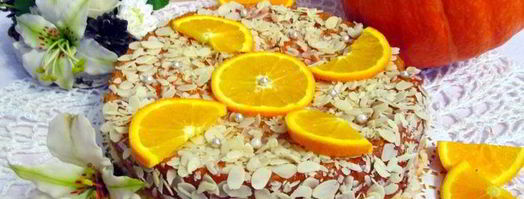 миндально-тыквенный пирог. Шаг 19